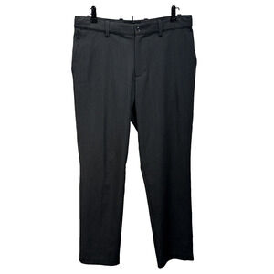 Quince Mens Ultra Stretch 24/7 Smart Chino Size 32x28 Dark Charcoal Gray